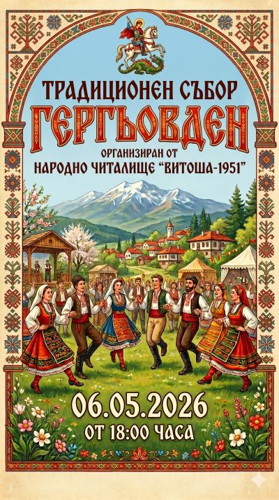 Традиционен събор „Гергьовден“ – покана 1